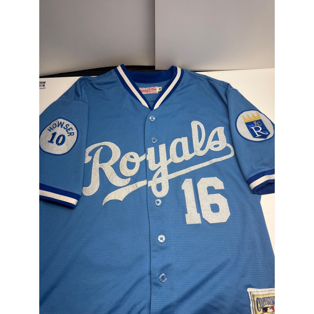 Mitchell & Ness Bo Jackson Kansas City Royals Jersey 16 Powder Blue Mens M